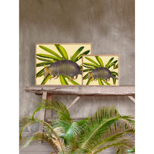 Load image into Gallery viewer, Print / Poster, 70x100cm Danish Design Art Work, Green Armafillo (Landscape), VF.