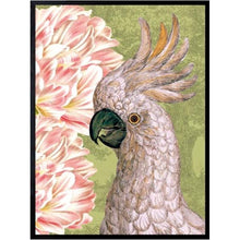 Load image into Gallery viewer, Print / Poster, 50x70cm Danish Design Art Work, Tulip Parrot, Light Green, VF.