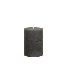 Load image into Gallery viewer, Candle, Rustic Pillar 16hrs burning time. Coffee Brown
