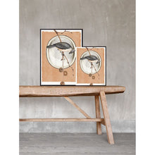 Load image into Gallery viewer, Print / Poster, 50x70cm Danish Design Art Work, Whippoorwell Bird, Red, VF.