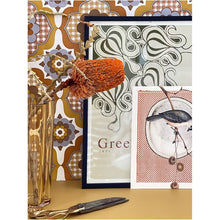 Load image into Gallery viewer, Print / Poster, 50x70cm Danish Design Art Work, Whippoorwell Bird, Red, VF.