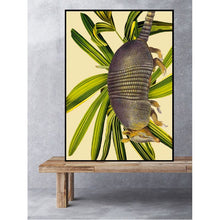 Load image into Gallery viewer, Print / Poster, 70x100cm Danish Design Art Work, Green Armafillo (Landscape), VF.