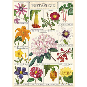 Poster / Wrap Paper, A2 Vintage Inspired Design, The Botanist