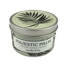 Load image into Gallery viewer, Candle, Scented, in Tin. 100% Nature Vegetable Soy Wax – 30 hours Burning Time. Cotton. VF