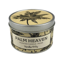 Load image into Gallery viewer, Candle, Scented, in Tin. 100% Nature Vegetable Soy Wax – 30 hours Burning Time. Musk. VF