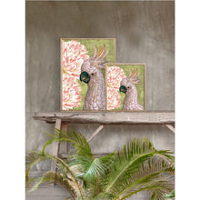 Load image into Gallery viewer, Print / Poster, 50x70cm Danish Design Art Work, Tulip Parrot, Light Green, VF.