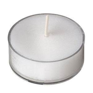 Candle, Pack of 20 T Light / Tea Light, White Scented Cedar & Balsam