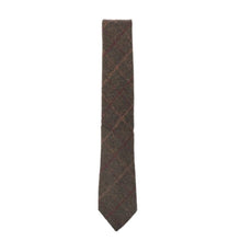 Load image into Gallery viewer, Tie, Traditional Design, Green Box Tweed
