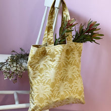Load image into Gallery viewer, Bag, Totebag. Velour printed fabric. Flower Range. Soft & Luxurious Shopping Bag. VF
