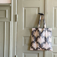 Load image into Gallery viewer, Bag, Totebag. Velour printed fabric. Flower Range. Soft & Luxurious Shopping Bag. VF