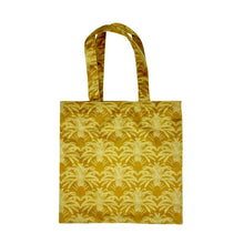 Load image into Gallery viewer, Bag, Totebag. Velour printed fabric. Flower Range. Soft & Luxurious Shopping Bag. VF