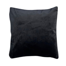 Load image into Gallery viewer, Cushion. Square Velvet, with Piping. 'Pantom' Black and White, Ochre Monkey. VF