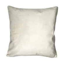 Load image into Gallery viewer, Cushion. Square Velvet, with Piping. Plaster Pink Circle Design. VF