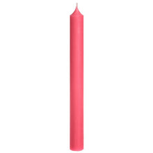 Load image into Gallery viewer, Candle, Long Dinner Candle 25cm, 11.5hrs burning time. Pink