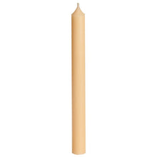 Load image into Gallery viewer, Candle, Long Dinner Candle 25cm, 11.5hrs burning time. Cream