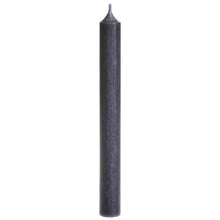 Load image into Gallery viewer, Candle, Long Dinner Candle 25cm, 11.5hrs burning time. Anthracite