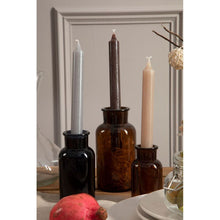 Load image into Gallery viewer, Bottle, Apothecary Amber Glass Bottle with Glass Stopper. Choose from 125ml, 250ml, 500ml, 1000ml