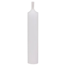 Load image into Gallery viewer, Candle, Short Dinner Candle 4.5hrs burning time. White