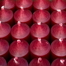 Load image into Gallery viewer, Candle, Long Dinner Candle 25cm, 11.5hrs burning time. Dark Red