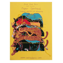 Load image into Gallery viewer, Garland 'Safari', 3m Hand Screen Printed Paper Garland with Ten Safari Animal Images