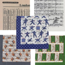 Load image into Gallery viewer, Handkerchief / Large Hanky 100% Cotton, Design: Instruments
