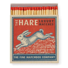 Load image into Gallery viewer, Match Box Square, Hare Safety Matches

