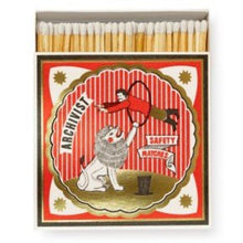 Load image into Gallery viewer, Match Box Square, Circus Show, Lion Safety Matches