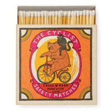 Load image into Gallery viewer, Match Box Square, The Cyclist Safety Matches.