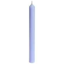 Load image into Gallery viewer, Candle, Long Dinner Candle 25cm, 11.5hrs burning time. Pastel Blue