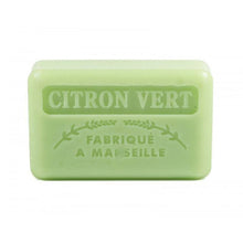 Load image into Gallery viewer, Soap, French 'Citron Vert' / Lime 125g Savon de Marseille Soap Bars.