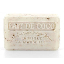Load image into Gallery viewer, Soap, French 'Lait De Coco' / Coconut 125g Savon de Marseille Soap Bars.