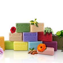Load image into Gallery viewer, Soap, French 'Rose' Exfoliating 125g Savon de Marseille Soap Bars.