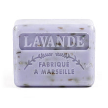 Load image into Gallery viewer, Soap, French Exfoliant 'Lavende' / Lavender 125g Savon de Marseille Soap Bars.