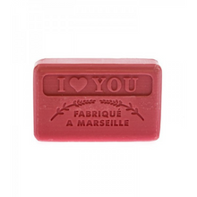 Load image into Gallery viewer, Soap, French &#39;I Love You&#39; 125g Savon de Marseille Soap Bars.
