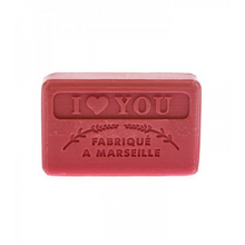 Load image into Gallery viewer, Soap, French 'I Love You' 125g Savon de Marseille Soap Bars.