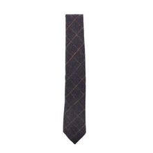 Load image into Gallery viewer, Tie, Traditional Design, Blue Box Tweed
