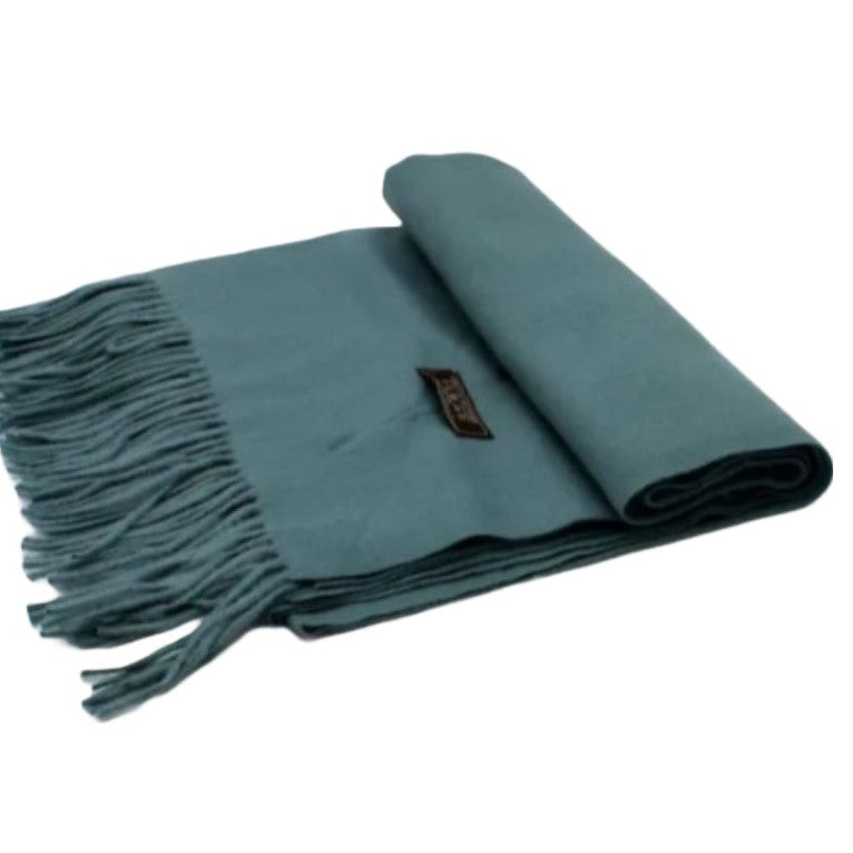 Scarf, Large, Soft Cashmere feel, Pashmina or Blanket Throw - Colourway Denim