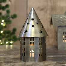 Load image into Gallery viewer, Candle House, Antique Brass Colourway, Cone Roof, Danish Designed
