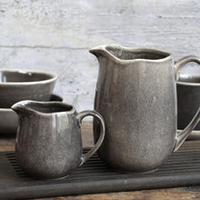 Load image into Gallery viewer, Jug, Glazed Stoneware Danish Design, Small 320ml, Coal Colour
