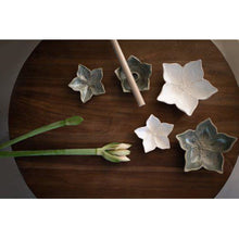 Load image into Gallery viewer, Plates / Saucers, Flower / Floral Design. Porcelain, Off White Colourway, Set of 2 (Copy)
