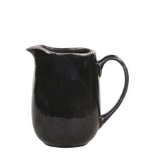 Load image into Gallery viewer, Jug, Glazed Stoneware Danish Design, Large 1L / 1000ml, Black Colour
