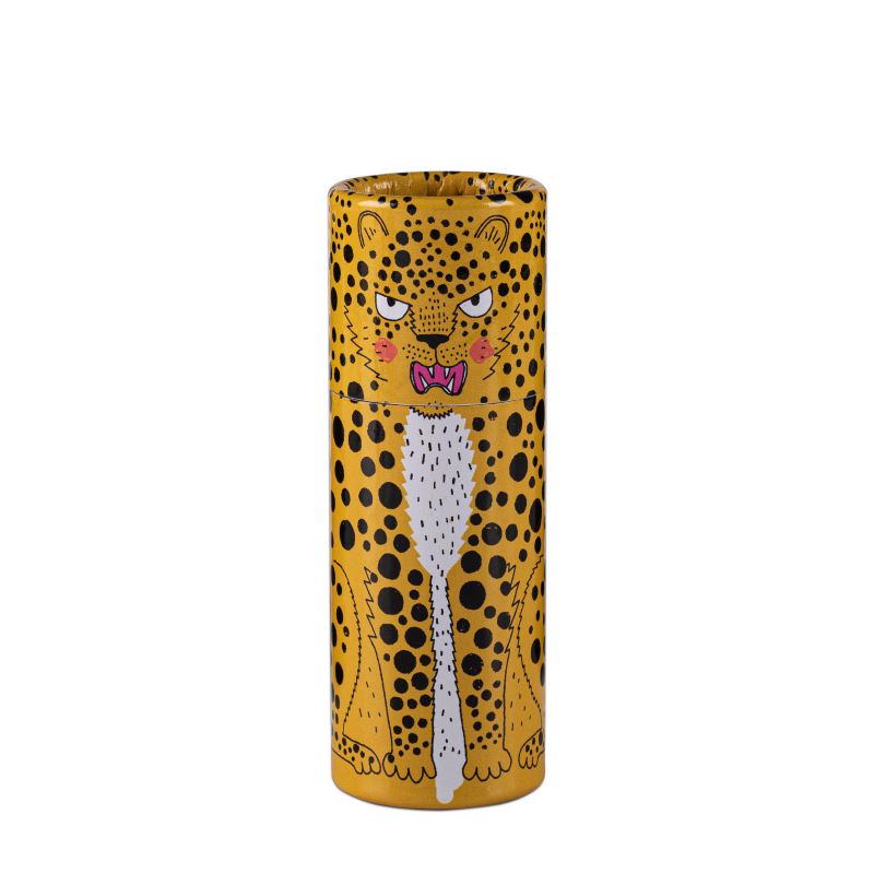 Match Box Cylinder, Cheetah / Animal Safety Matches