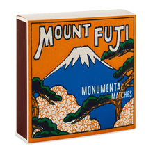 Load image into Gallery viewer, Match Box Square, &#39;Mount Fuji&#39; Explorers Safety Matches.
