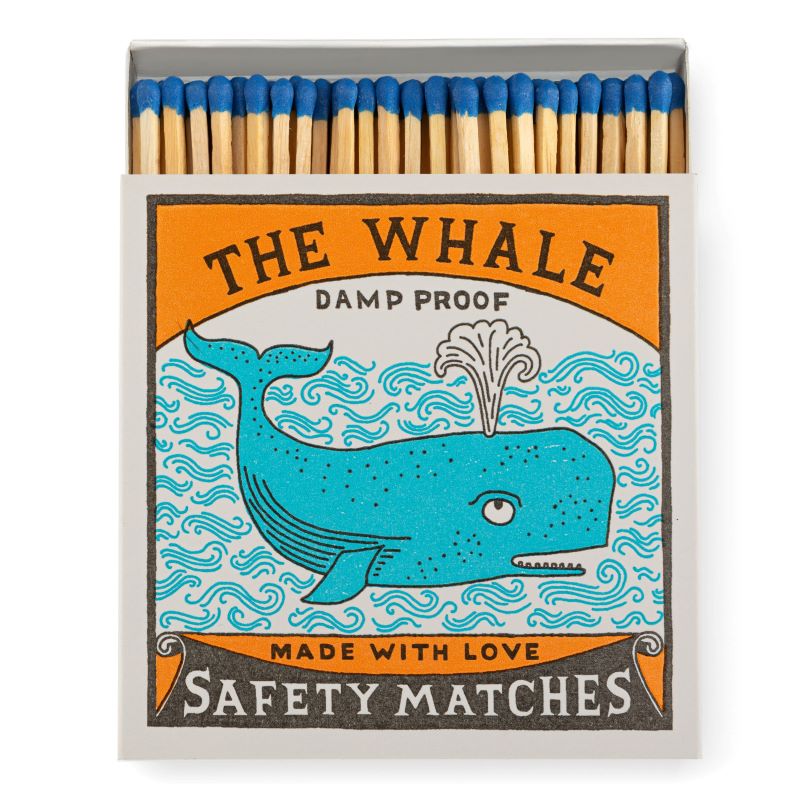 Match Box Square, 'The Whale' Safety Matches