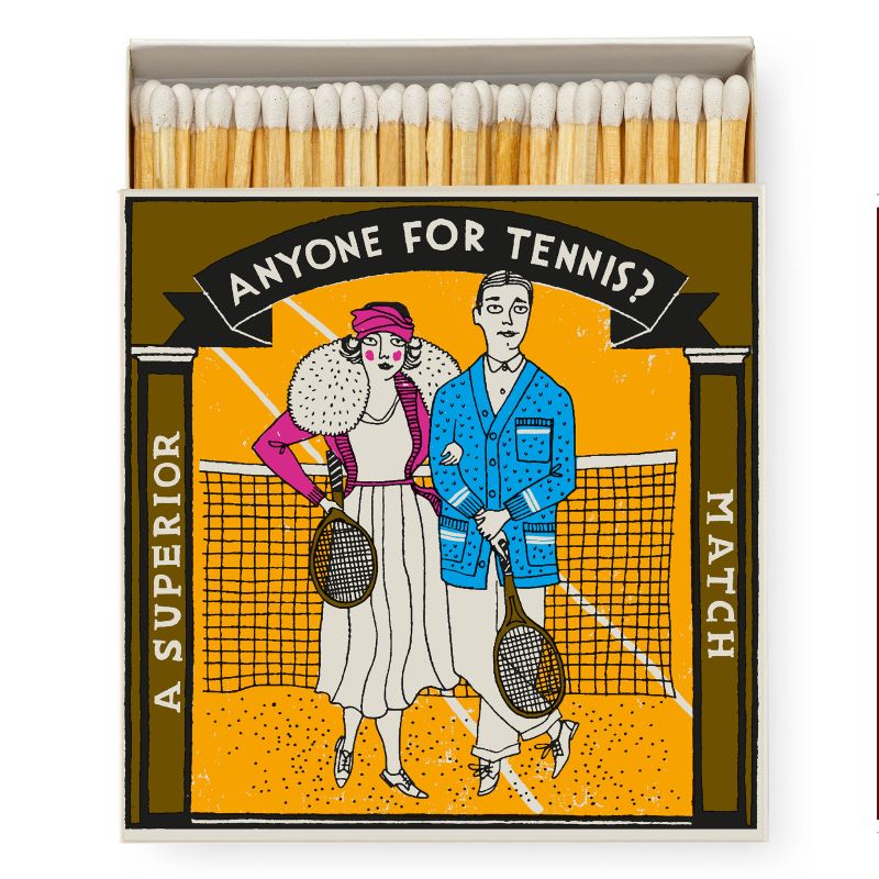 Match Box Square, Anyone for Tennis, Safety Matches