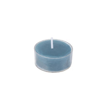 Load image into Gallery viewer, Candle, Pack of 10 T Light / Tea Light, Coloured Petrol Blue

