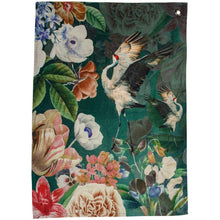 Load image into Gallery viewer, Tea Towel, 100% Cotton With Striking Print &#39;Paradise&#39; Floral
