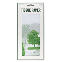 Load image into Gallery viewer, Tissue Paper, Woodland Green Trees, 3 Sheets, UK printed.
