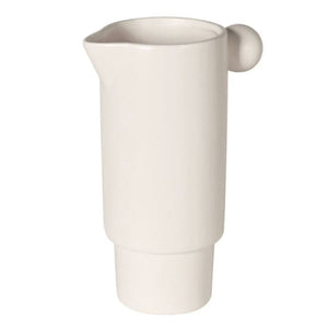 Vase, Jug Style, 'Nude' Natural colour / tone, Ceramic Vase with Glaze