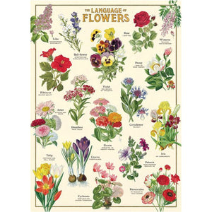 Poster / Wrap Paper, A2 Vintage Inspired Design, Flower Poster
